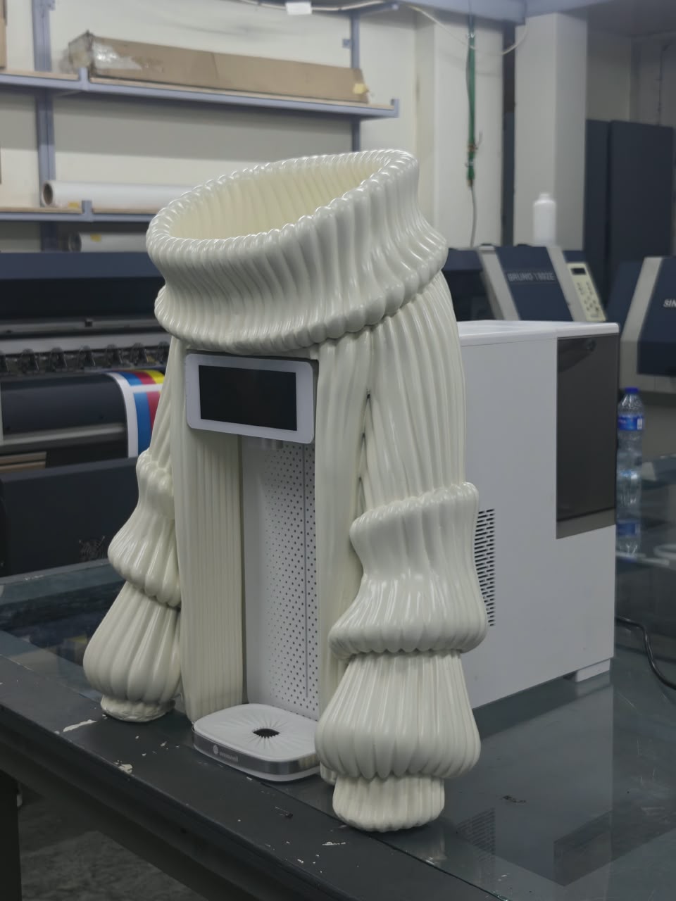 3D printed sculptural decor model